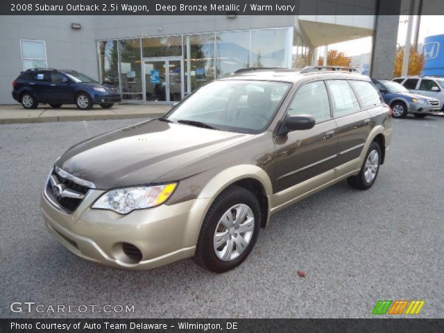 2008 Subaru Outback 2.5i Wagon in Deep Bronze Metallic