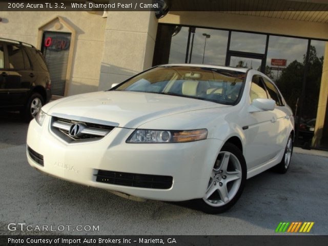 2006 Acura TL 3.2 in White Diamond Pearl