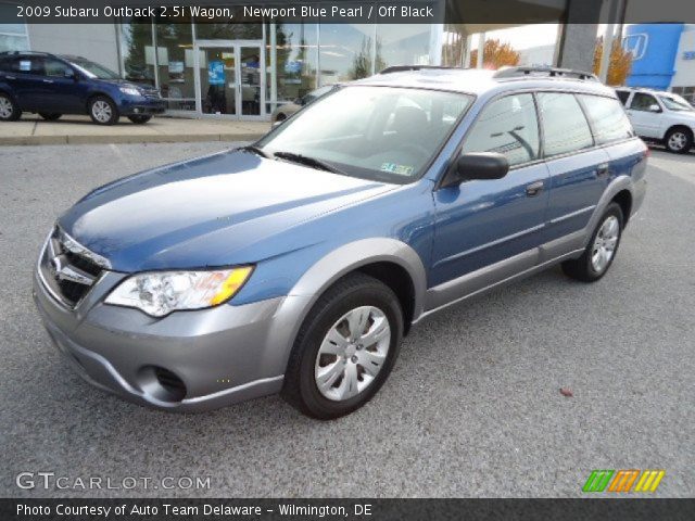 2009 Subaru Outback 2.5i Wagon in Newport Blue Pearl
