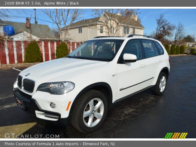 2008 BMW X5 3.0si in Alpine White
