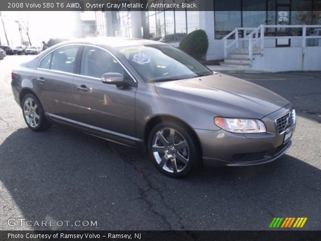 2008 Volvo S80 T6 AWD in Oyster Gray Metallic