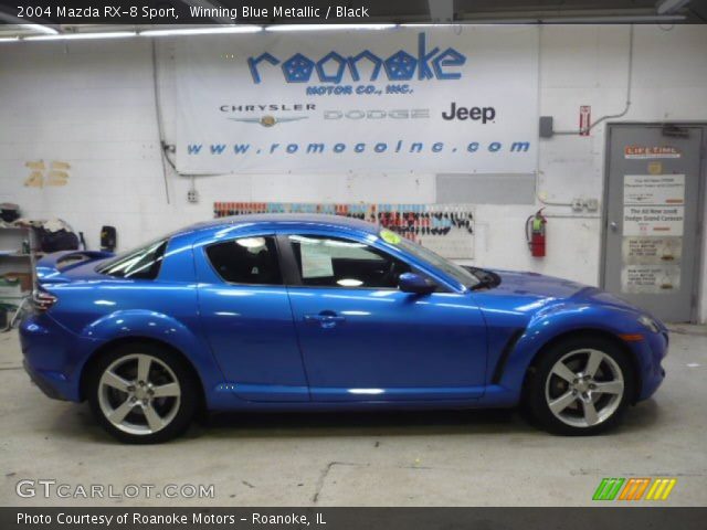 2004 Mazda RX-8 Sport in Winning Blue Metallic