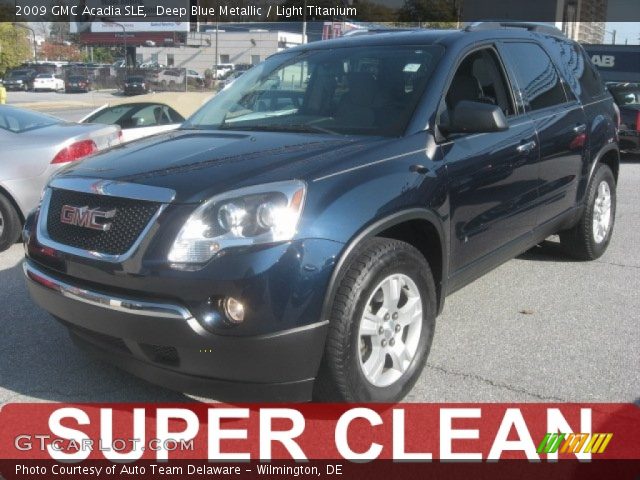 2009 GMC Acadia SLE in Deep Blue Metallic