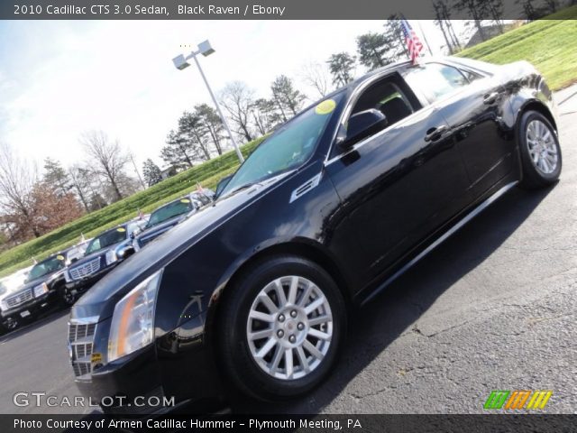 2010 Cadillac CTS 3.0 Sedan in Black Raven