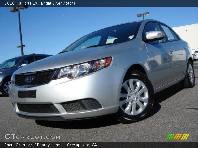 2010 Kia Forte EX in Bright Silver