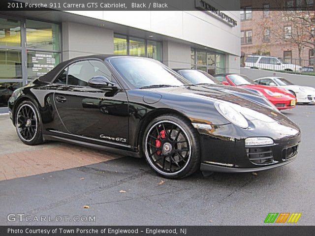 2011 Porsche 911 Carrera GTS Cabriolet in Black