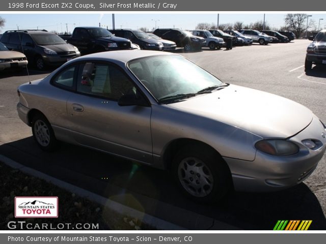 1998 Ford Escort ZX2 Coupe in Silver Frost Metallic