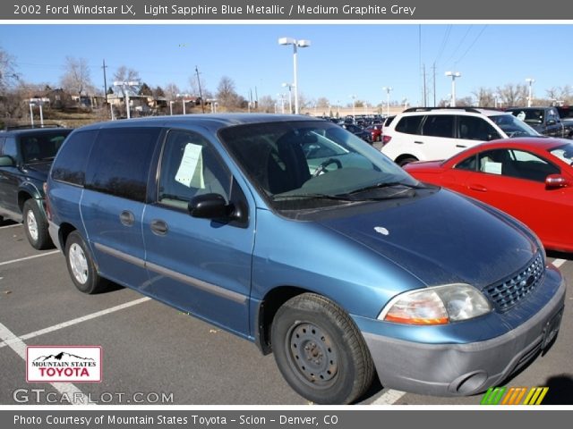 2002 Ford Windstar LX in Light Sapphire Blue Metallic