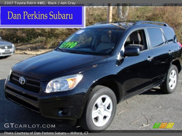 2007 Toyota RAV4 4WD in Black