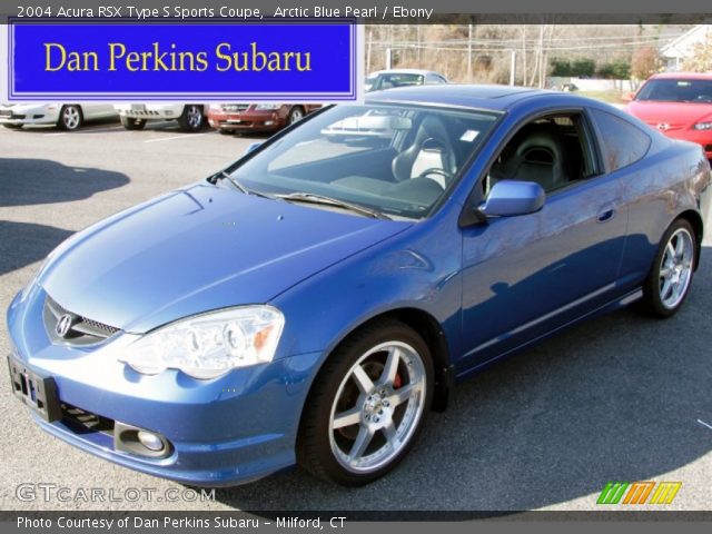 2004 Acura RSX Type S Sports Coupe in Arctic Blue Pearl