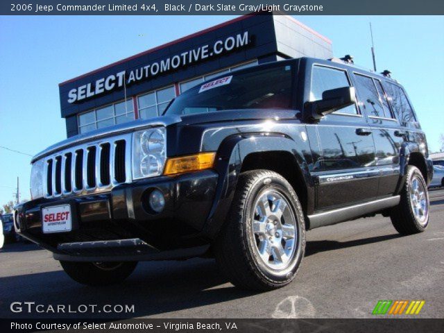 2006 Jeep Commander Limited 4x4 in Black