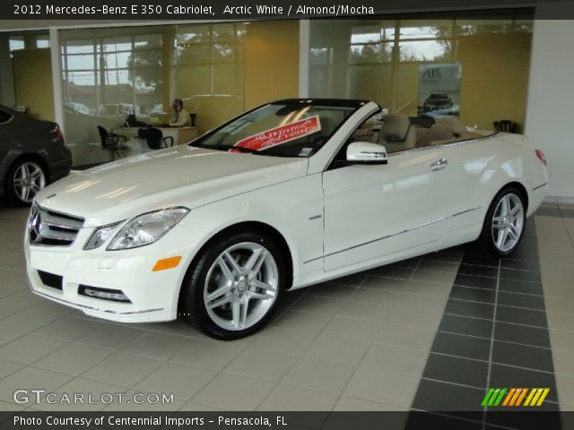 2012 Mercedes-Benz E 350 Cabriolet in Arctic White