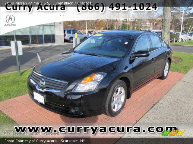 2008 Nissan Altima 2.5 S in Super Black