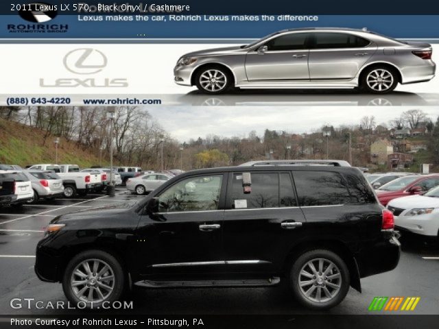 2011 Lexus LX 570 in Black Onyx