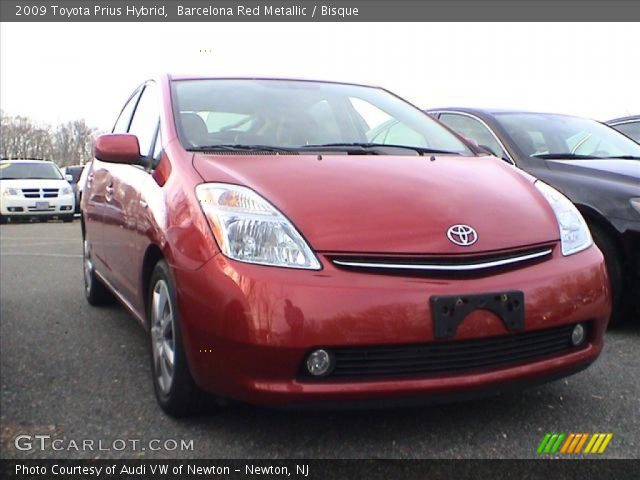 2009 Toyota Prius Hybrid in Barcelona Red Metallic