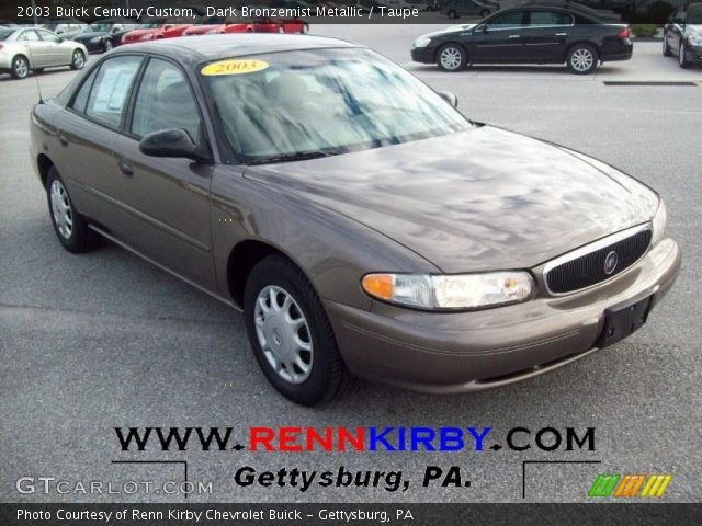 2003 Buick Century Custom in Dark Bronzemist Metallic