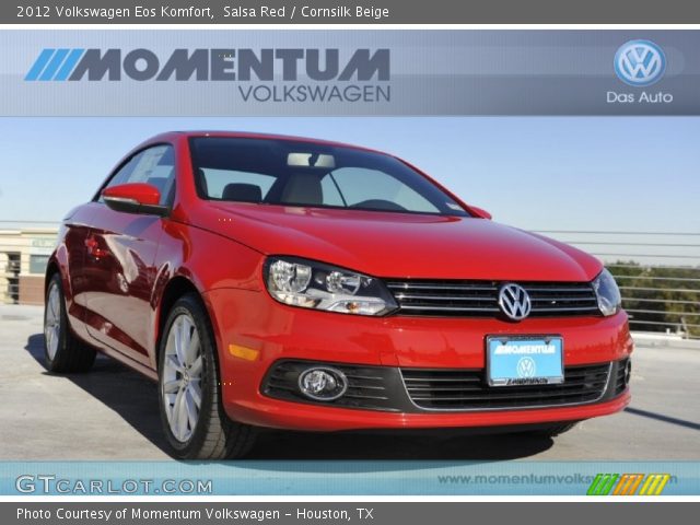 2012 Volkswagen Eos Komfort in Salsa Red