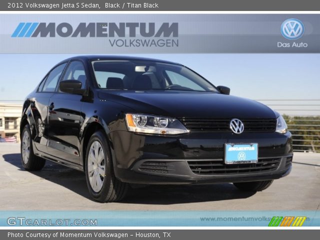 2012 Volkswagen Jetta S Sedan in Black