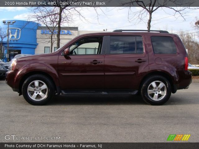 2010 Honda Pilot EX-L 4WD in Dark Cherry Pearl
