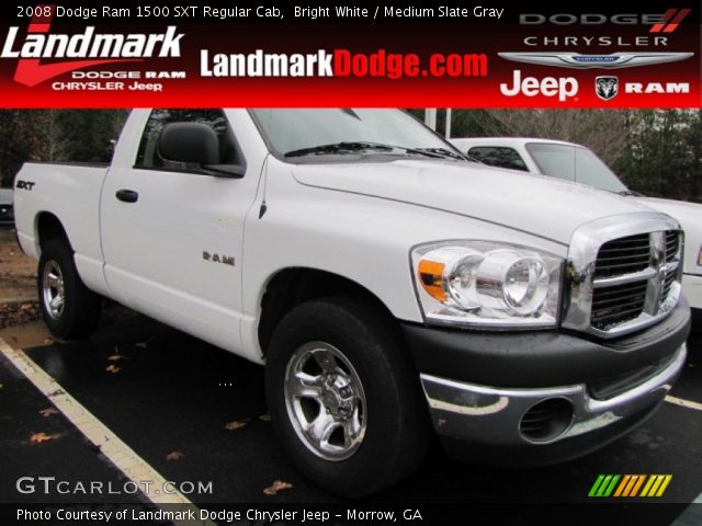 2008 Dodge Ram 1500 SXT Regular Cab in Bright White