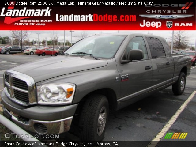2008 Dodge Ram 2500 SXT Mega Cab in Mineral Gray Metallic