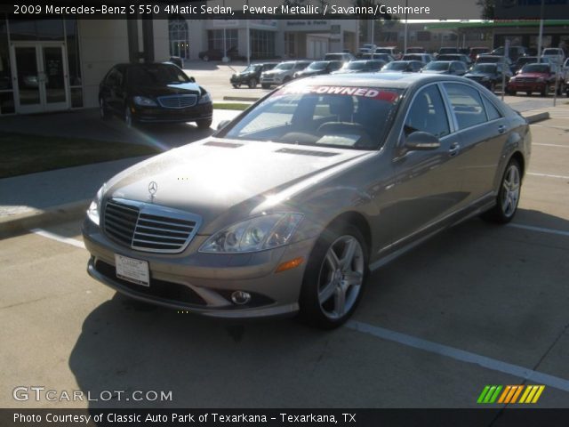 2009 Mercedes-Benz S 550 4Matic Sedan in Pewter Metallic