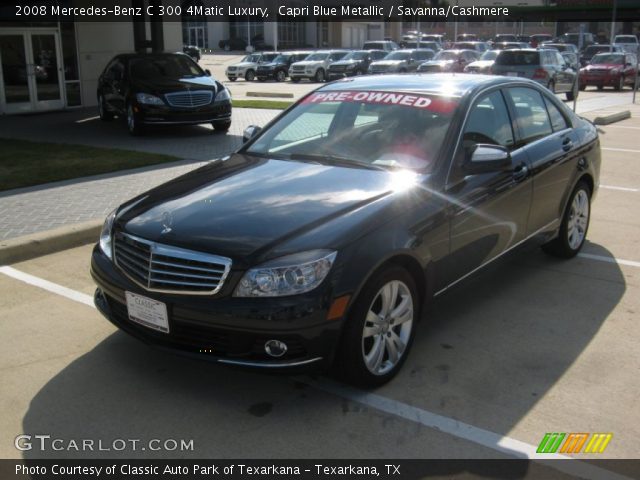 2008 Mercedes-Benz C 300 4Matic Luxury in Capri Blue Metallic