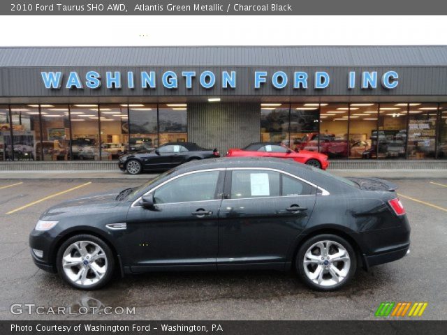 2010 Ford Taurus SHO AWD in Atlantis Green Metallic