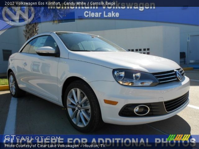 2012 Volkswagen Eos Komfort in Candy White