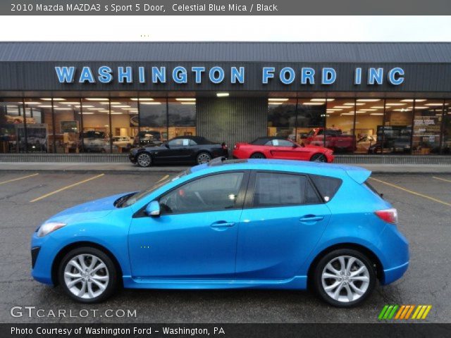 2010 Mazda MAZDA3 s Sport 5 Door in Celestial Blue Mica