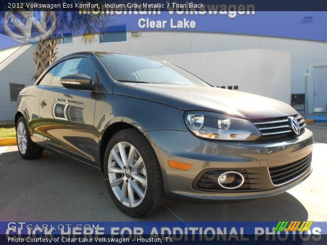 2012 Volkswagen Eos Komfort in Indium Gray Metallic
