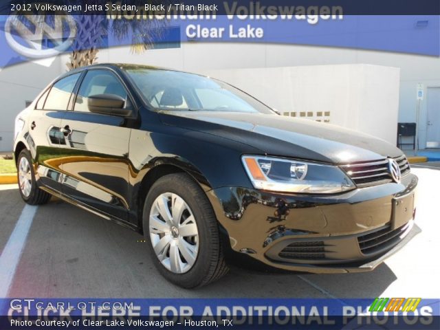 2012 Volkswagen Jetta S Sedan in Black
