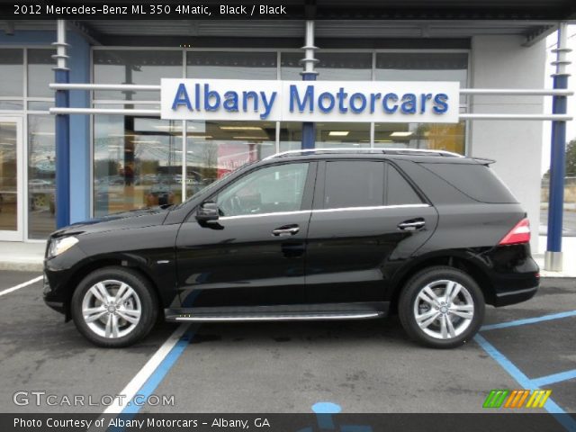 2012 Mercedes-Benz ML 350 4Matic in Black