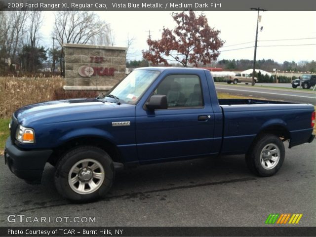 2008 Ford Ranger XL Regular Cab in Vista Blue Metallic