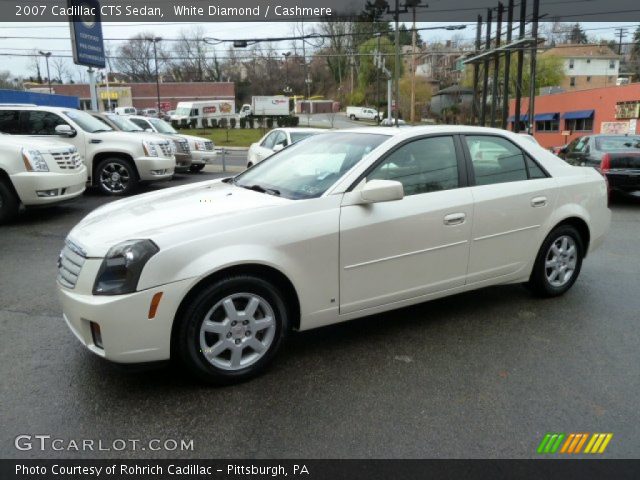 2007 Cadillac CTS Sedan in White Diamond