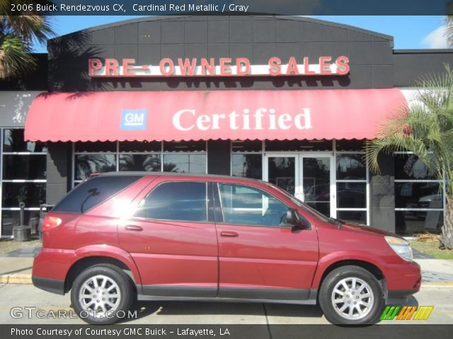 2006 Buick Rendezvous CX in Cardinal Red Metallic