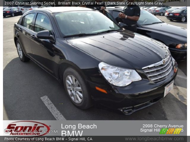 2007 Chrysler Sebring Sedan in Brilliant Black Crystal Pearl