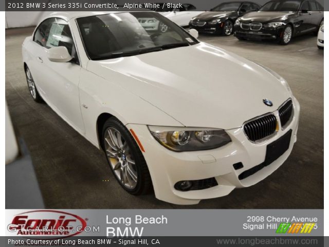2012 BMW 3 Series 335i Convertible in Alpine White