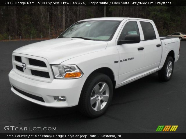 2012 Dodge Ram 1500 Express Crew Cab 4x4 in Bright White