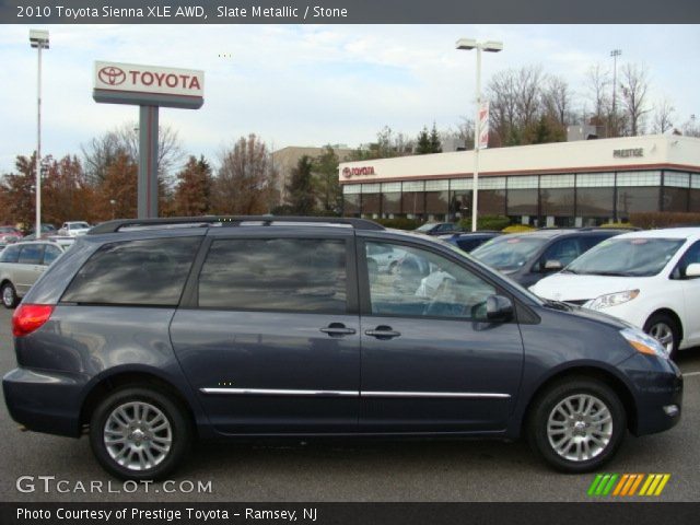 2010 Toyota Sienna XLE AWD in Slate Metallic