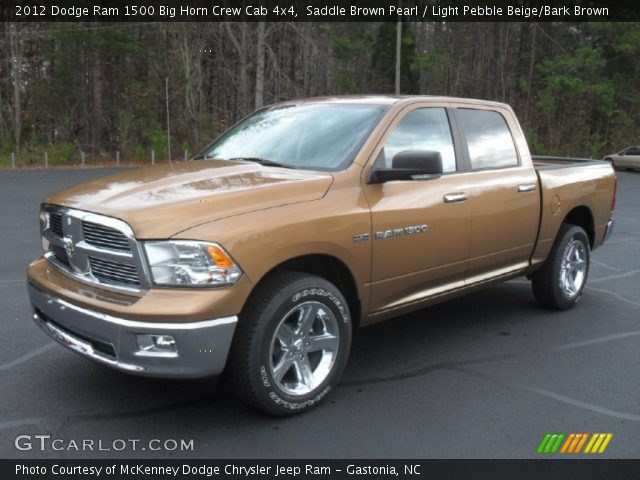 2012 Dodge Ram 1500 Big Horn Crew Cab 4x4 in Saddle Brown Pearl