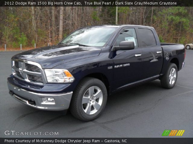 2012 Dodge Ram 1500 Big Horn Crew Cab in True Blue Pearl