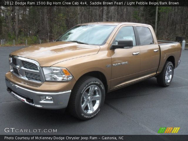 2012 Dodge Ram 1500 Big Horn Crew Cab 4x4 in Saddle Brown Pearl