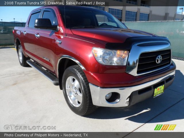 2008 Toyota Tundra SR5 CrewMax in Salsa Red Pearl