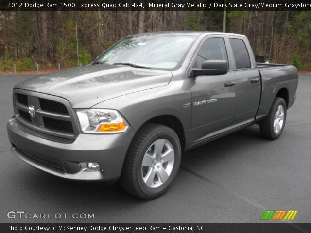 2012 Dodge Ram 1500 Express Quad Cab 4x4 in Mineral Gray Metallic