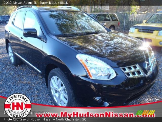 2012 Nissan Rogue SL in Super Black