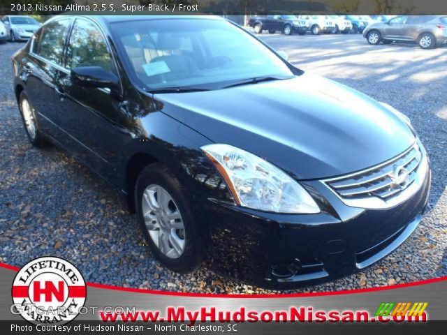 2012 Nissan Altima 2.5 S in Super Black