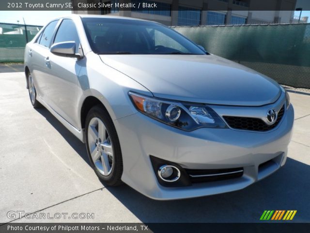 2012 Toyota Camry SE in Classic Silver Metallic