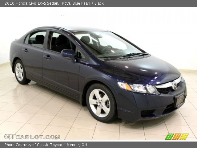 2010 Honda Civic LX-S Sedan in Royal Blue Pearl