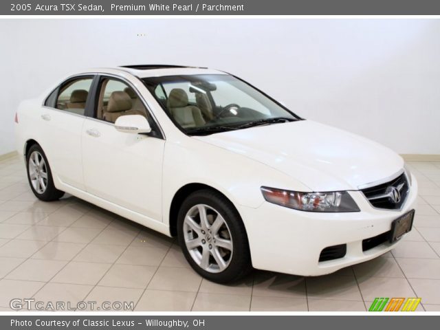 2005 Acura TSX Sedan in Premium White Pearl